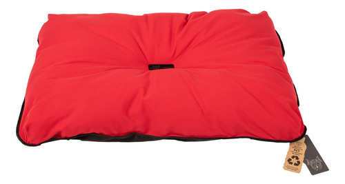 Cama Para Perro Tamaño Extra Grande Base Impermeable Rosa Color Rojo