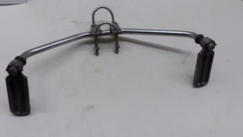 Imagen 4 de 4 de Arco Posa Pie Trasero De Siam 125 Std Completo Motostop