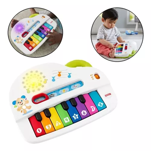 Comprar Fisher Price Ri e Aprende piano musical de Fisher Price