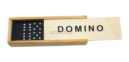 Domino Madera Juego De Mesa Económico Diversión