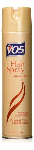 Spray Para El Cabello Vo5 Alberto, 250 Ml, Strong Hold Brush