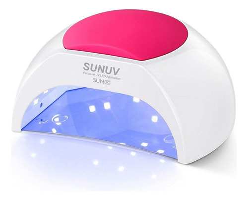 Lámpara De Uñas Uv Sunuv Sun2c De 48 W Con 4 Ajustes De Temp