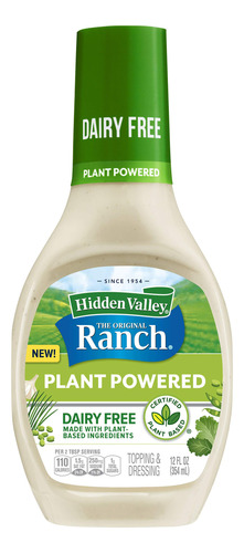 Hidden Valley The Original Ranch Plant Powered, Sin Lcteos,