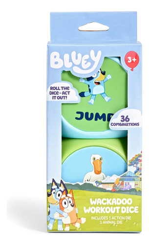 Bluey Wackadoo Dice Imagination Act Out The Action Game | N.