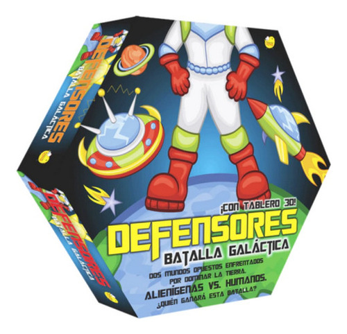 Juego De Mesa Defensores: Batalla Galactica Niños Yuyu
