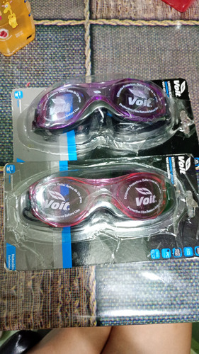 Goggle Mascara De Natación Adulto Voit Aeroswim Color Morado