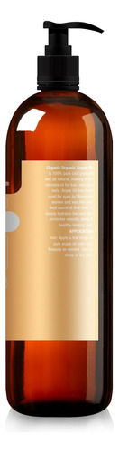 Aceite De Argán Orgánico Cliganic Para Pelo, Cara Y Piel