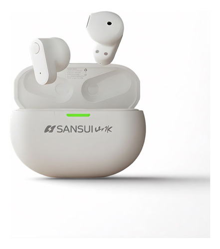 Auriculares Bluetooth Sansui Mini Tws Con Micrófono Dual Par