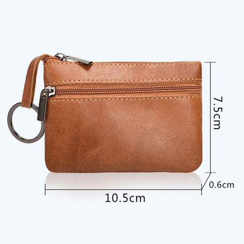 Mini Monedero Multifuncional De Cuero Pequeño Monedero