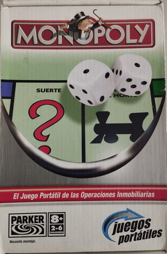 Monopoly Juego De Mesa Portátil
