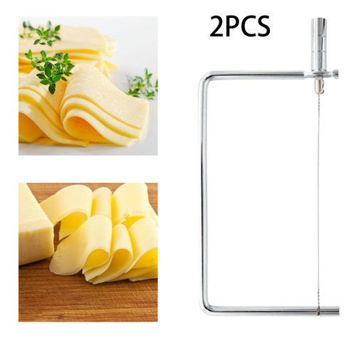 2x Rebanador De Queso Profesional, Utensilio Versátil Para