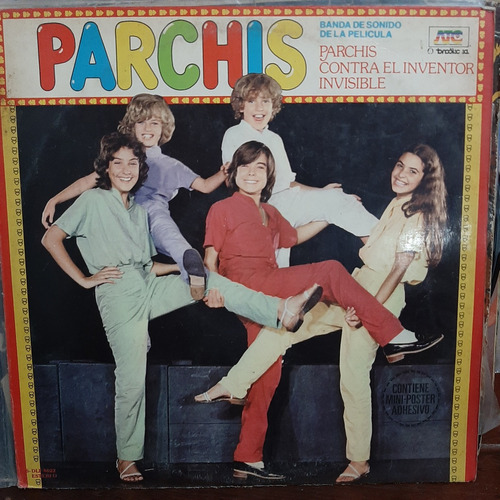 Vinilo Parchis Contra El Inventor Invisible Zzz If1