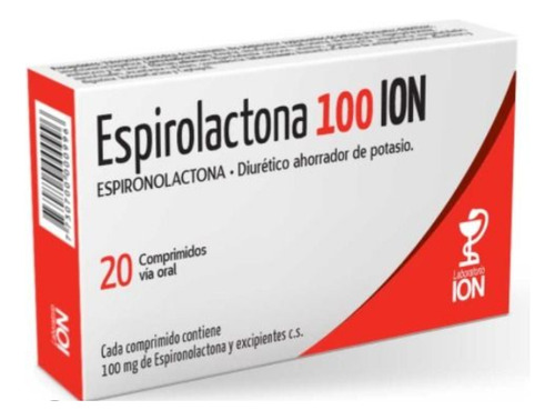 Espironolactona 100. 2 Cajas