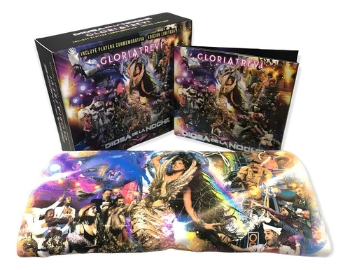 Gloria Trevi - Diosa De La Noche - Boxset Disco Cd + Playera