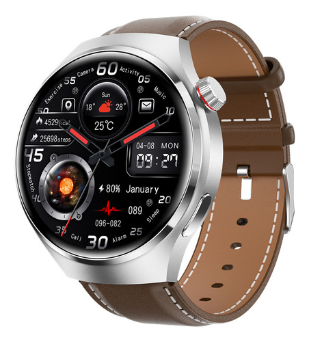 Reloj Inteligente Bluetooth Nfs Para Hombre, Impermeable A L