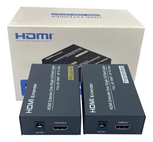 Extensor Extender Hdmi Utp 120m M 120 Metros Full Hd 1080p