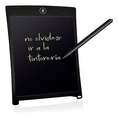 Pizarron Mágico Para Niños Tableta Escritura Lcd 8,5 Pulgada Color Negro