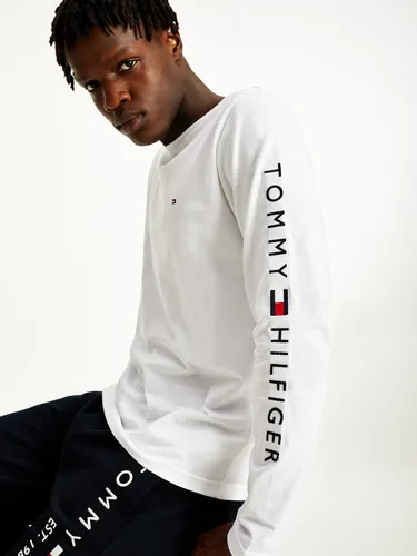 Polera tommy hilfiger hombre blanca sale