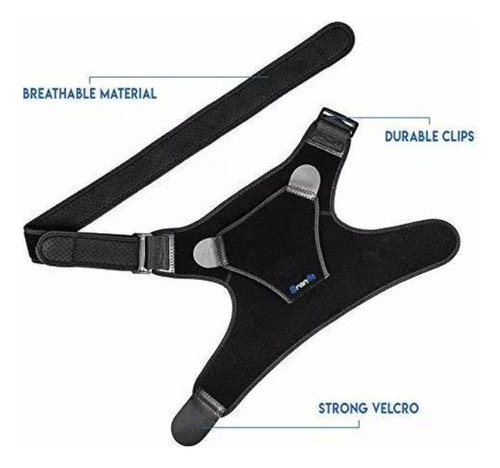 Q Soporte Hombro Manguito Rotator Para Hombres, Mujeres Y