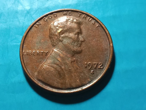 Moeda Eua One Cent 1972 S (Usado)