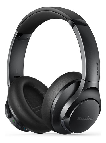 Auriculares Híbridos De Alta Resolución Anker Soundcore Life Q20+ Anc, Color Negro