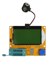 Comprar Tester Multímetro Probador Transistor Y Otros Lcr-t4 + Base