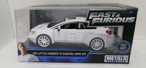 Subaru Wrx, Fast & Furious, Escala 1/24, 20cms Largo, Metal 