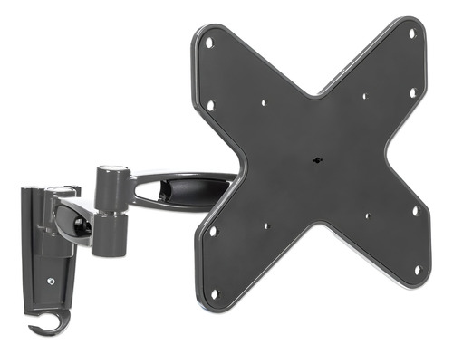 Soporte De Pared Manhattan Para Pantalla De 23'' A 43'' 20kg Negro