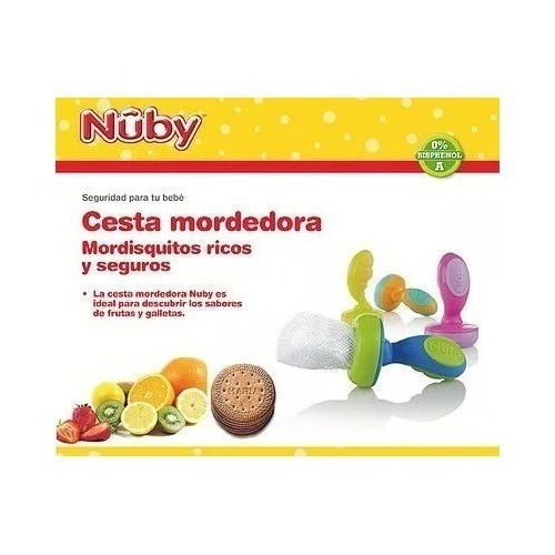 Malla De Alimento Para Bebe Nibbler Nuby