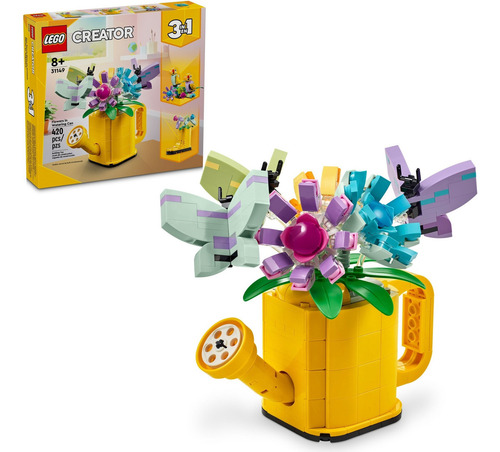 Lego Creator Flores En Regadera Cantidad De Piezas 420