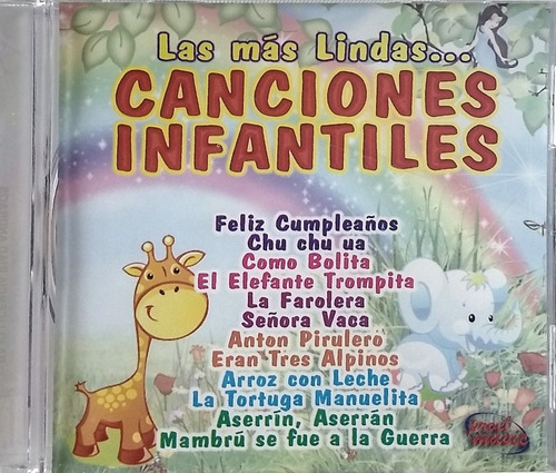 Infantiles - Cd Nuevolas Más Lindas Canciones 12 Éxitos 