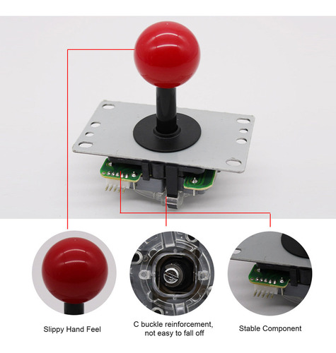 - Arcade Joystick Gamepad Diy Joystick Arcade Juego De Lucha