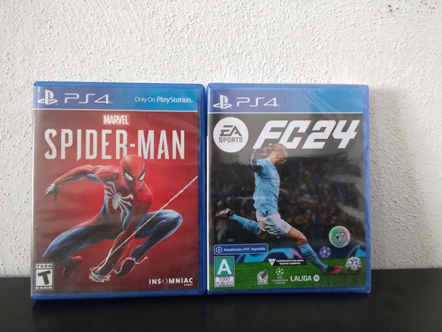 Fifa 24 Y Spiderman Playstation 4