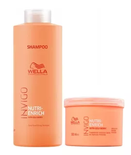 Shampoo 1000ml + Mascarilla Wella Invigo Nutri Enrich