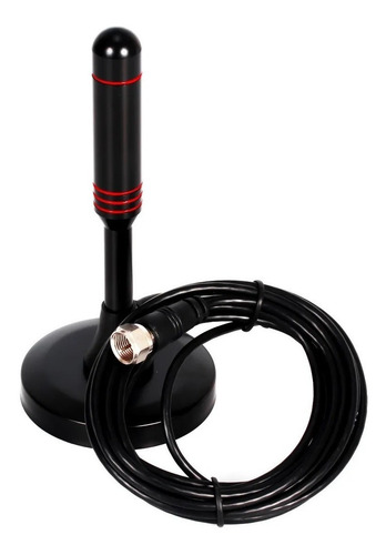 Antena Digital Tv Amplificada Uhf Hdtv Conversor Cabo 3 Mts