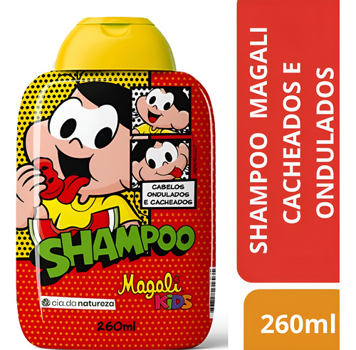 Shampoo Betulla Magali Cabelo Ondulado E Cacheado 260ml.