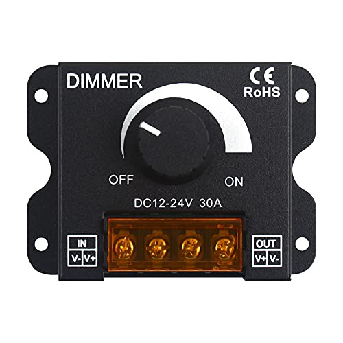 12v 24v Dc 30a Led Pwm Dimmer Controller Interruptor De...