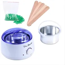 Comprar Olla Para Cera Depilatoria + Cera Perlas + Aplicadores