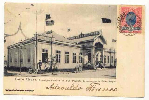 B4374  Bilhete Postal Brasil De 1904 De Porto Alegre (expo 1