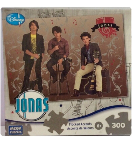 Rompecabezas Jonas Brothers 300 Pz Aterciopelado