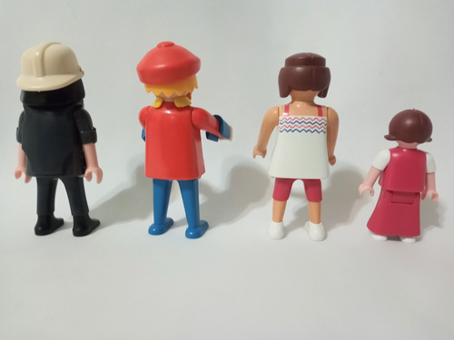 Playmobil Constelaciones Familia Mamá Papá Abuelo Hija (Usado)