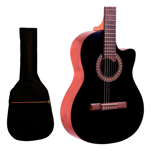 Guitarra Criolla Gracia G10 Clasica Con Corte + Funda