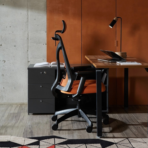 Imagen 6 de 9 de Sillón Ergonómico Tokio C/cab, Mec. Syncro Brazos Reg. Rossi