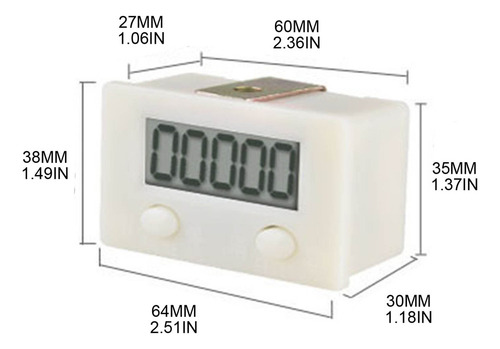 - (aplicación) Contador Digital Lcd 0-99999 Forw
