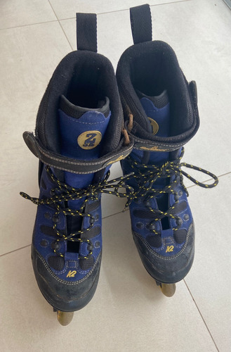 Rollers Patines K2 Softboot Talle 44.5 44.5 7 Cm Azul Oscuro (Usado)