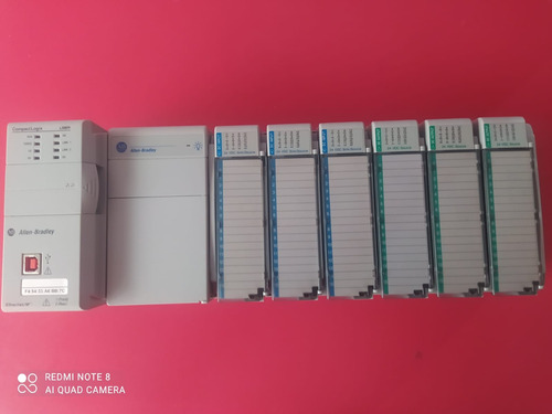 Plc Compac Logix Allen Bradley  2 Mb Enet Completo