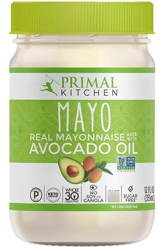 Primal Kitchen Mayonesa De Aguacate Paleo Keto 355ml Full!!!