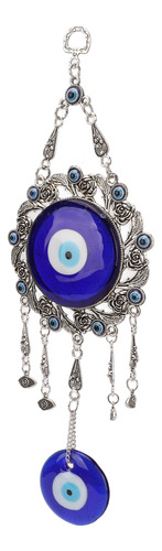 Colgante Único Para Colgar Con Forma De Ojo Azul, Adorno Tur