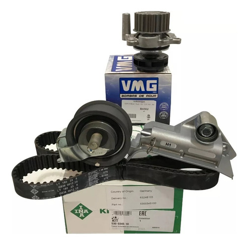 Kit Distribucion Ina + Bomba Agua Vmg Vw Golf 4 1.8 T