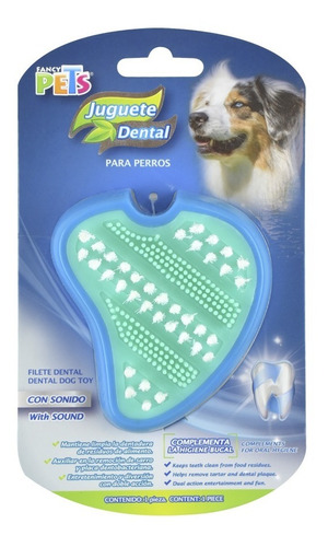 Juguete Dental Filete Con Cerdas Perros Mascotas